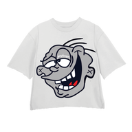 WHITE GREY EDDY TEE