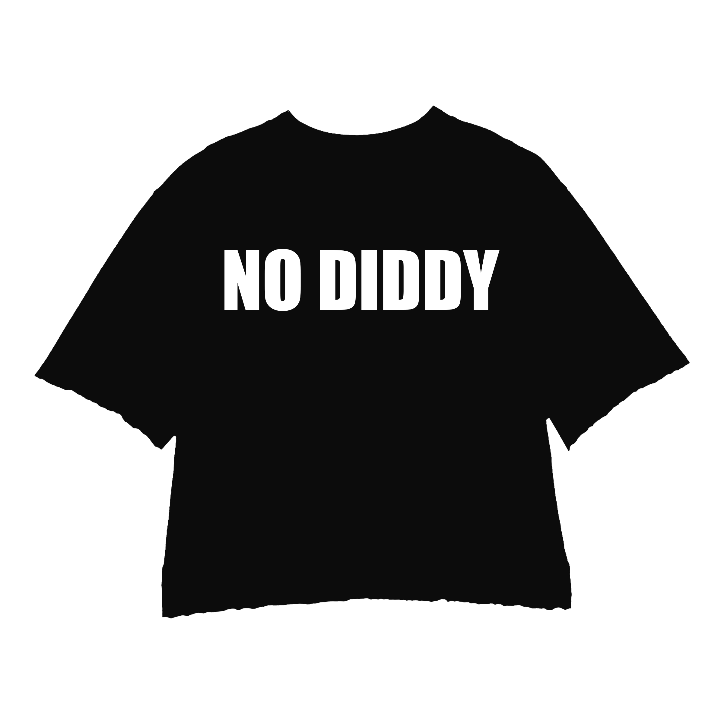 BLACK / NO DIDDY CREWNECK