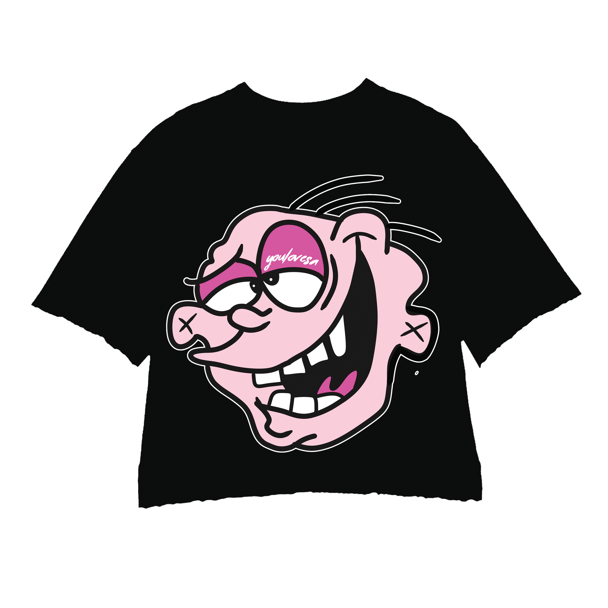 BLACK PINK EDDY TEE