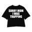 BLACK WHITE TRAPPING CREWNECK