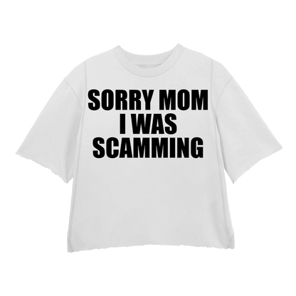 WHITE / SCAMMING TEE