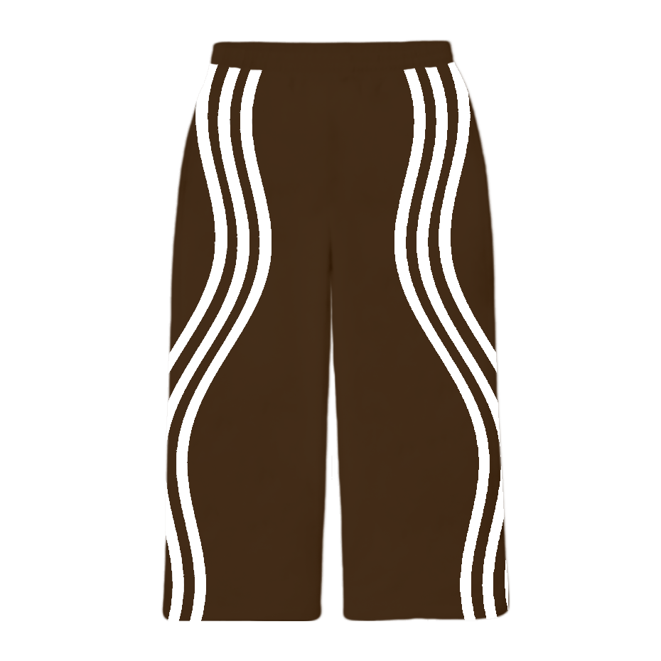 BROWN ATHLETIC TRACKPANTS