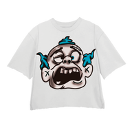 WHITE BLUE MONSTER 2.0 TEE