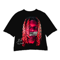 FREE DURK RED BLACK TEE