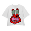 MR KRABS  RED WHITE CREWNECK (Copy)