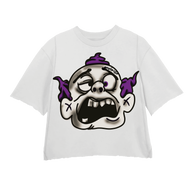 PURPLE MONSTER 2.0 WHITE TEE