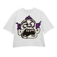 PURPLE MONSTER 2.0 WHITE TEE