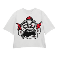 WHITE RED MONSTER 2.0 TEE