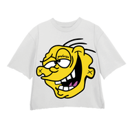 WHITE YELLOW EDDY TEE