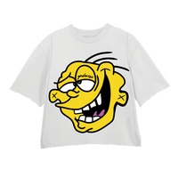 WHITE YELLOW EDDY TEE